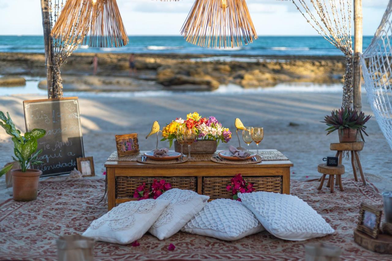 Pontal Dos Carneiros Beach Bungalows プライア・ドス・カルネイロス エクステリア 写真
